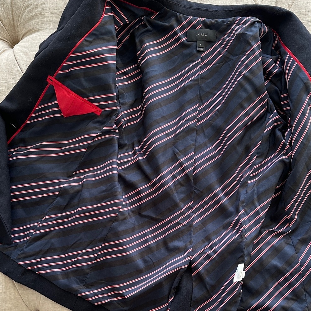J. Crew Navy Blazer with Gold Accents - Picture 14 of 14